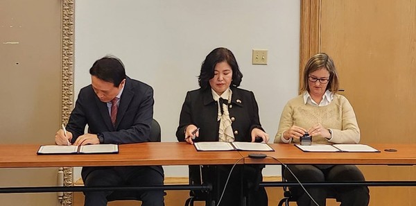 경기도교육청, 워싱턴주 교육청·주시애틀 대한민국총영사관과 업무협약 /사진제공=경기도교육청