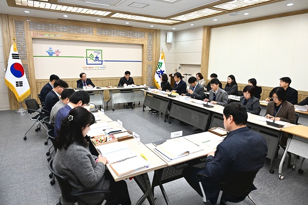 속초시, 2025년 현안사업 점검회의  /사진제공=속초시