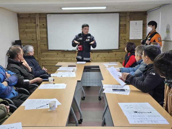 다문화가정 대상 찾아가는 안전교육 현장  /사진제공=영양군