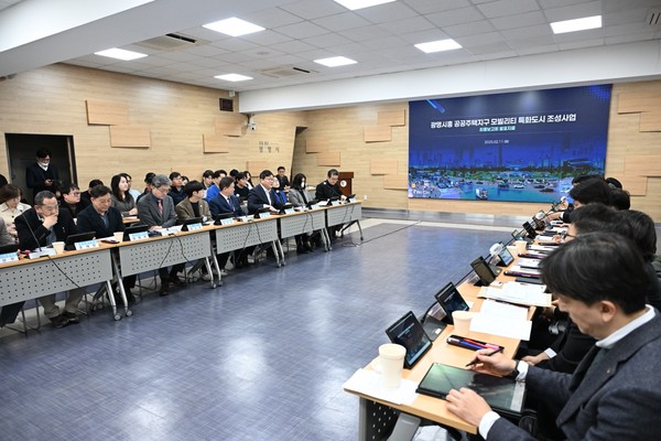 ‘광명시흥 모빌리티 특화도시 조성계획 수립’ 최종보고회 /사진제공=시흥시
