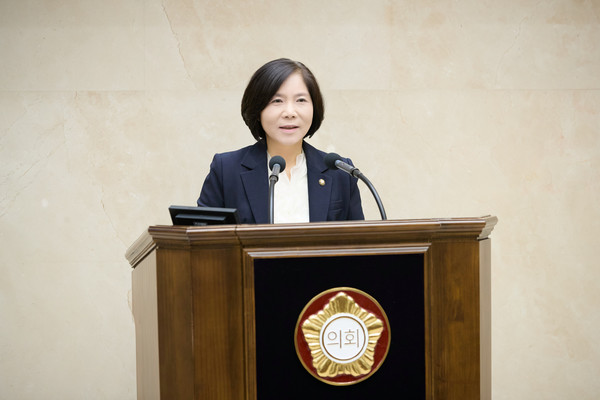 신현녀 의원, 탄소중립 실현을 위한 실행력 확보 촉구 /사진제공=용인특례시의회