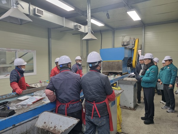 겨울철 현장 안전관리 실태 점검  /사진제공=청도군