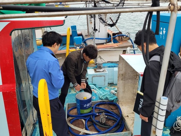 수중 레저기구 점검