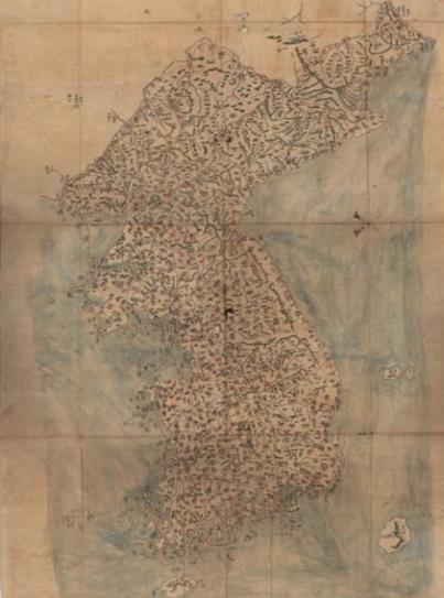 청구지도(19세기 전반)/자료제공=국토교통부