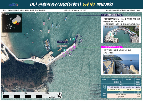  진도군, ‘어촌신활력증진사업 공모 3년 연속 선정’ 쾌거 /사진제공=진도군