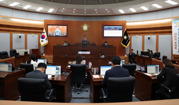 오산시의회 제291회 임시회 개회 /사진제공=오산시의회