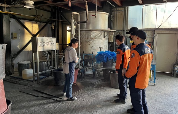 수원남부소방서, 소규모 공장 밀집지역 화재안전관리 강화 /사진제공=수원남부소방서