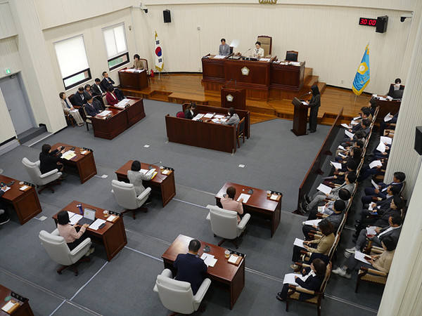 과천시의회 제289회 임시회 개회  /사진제공=과천시의회