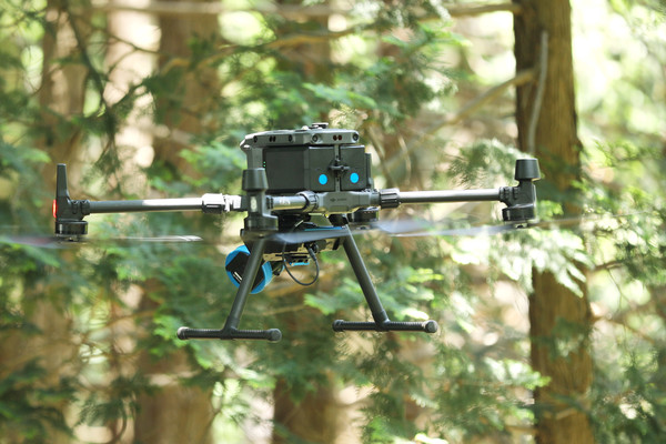 이동식 라이다(드론 부착) /사진제공=국립산림과학원