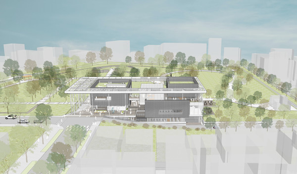 도산공원 복합건물 조감도 /사진제공=강남구