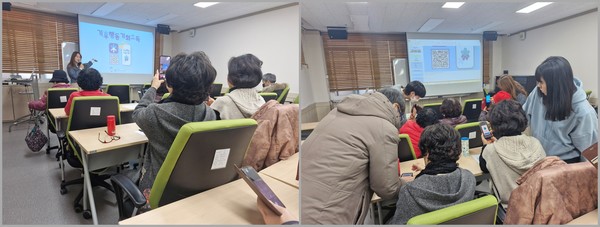 경기도, 어르신 대상 ‘기후행동 기회소득’ 앱 방문 교육 실시 /사진제공=경기도