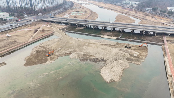 홍수 위험이 없었던 대덕대교 /사진제공=대전환경운동연합