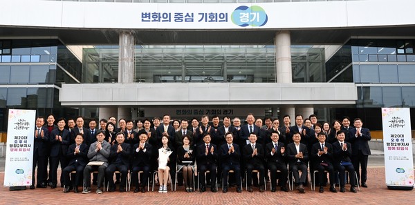 오후석 경기도 행정2부지사가 30여 년간의 공직 생활을 마무리하고 17일 명예 퇴임했다 /사진제공=경기도