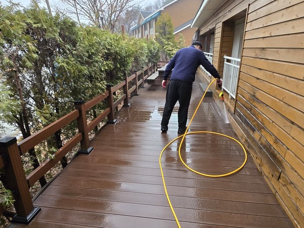 바라산자연휴양림 봄맞이 대청소 /사진제공=의왕도시공사