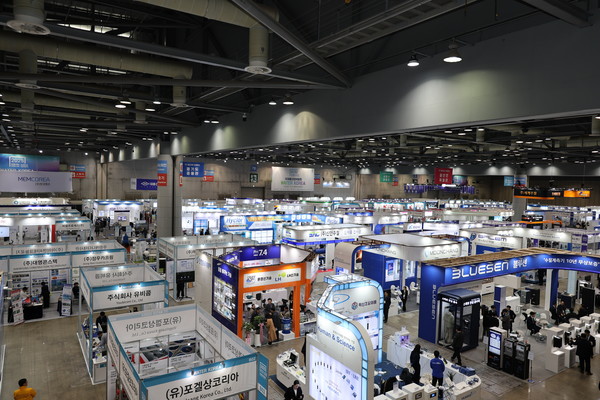 2025 국제물산업박람회(WATER KOREA)가 19일 일산 킨텍스 제2전시관에서 개막했다. /사진=박준영 기자