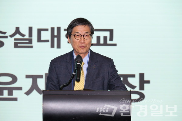 이윤재 총장은 최고경영자의 안전보건 리더십이 지속가능한 경영의 핵심이라며, 이번 과정을 통해 국가 안전보건 수준 향상을 기대한다고 밝혔다. /사진=박준영 기자