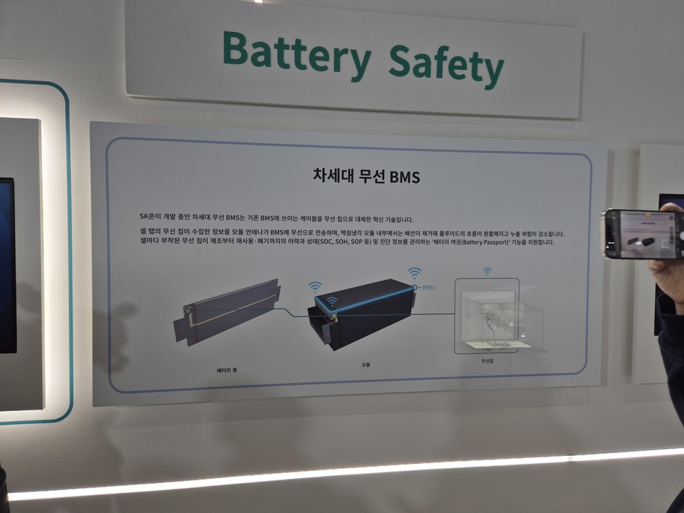 SK온 차세대 무선 BMS /사진=김용대 객원기자