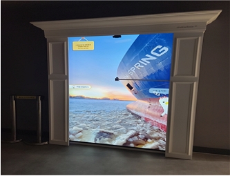 시는 4월3일 '체험형 확장현실 콘텐츠 및 스마트 장비 제작 설치 용역' 완료보고회를 가졌다. /사진제공=부산시