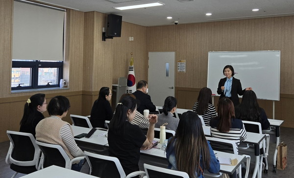 행복 상담소 교육 /사진제공=해남군