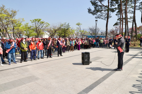 여주시의회, 강천역 신설 국가철도공단 항의방문 동참  /사진제공=여주시의회