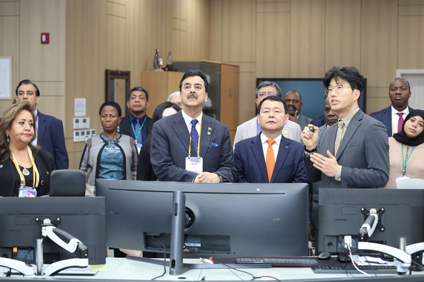 국제국회의장회의 대표단, 한국수자원공사 방문 /사진제공=한국수자원공사