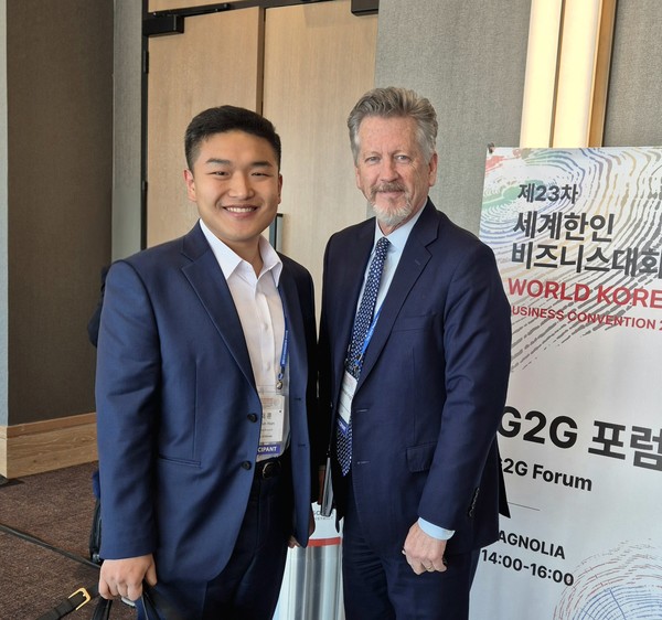 한채훈 의왕시의원,  미국 아칸소주 휴 맥도널드 상무장관  교류도시 협력 모색  /사진제공=의왕시의회