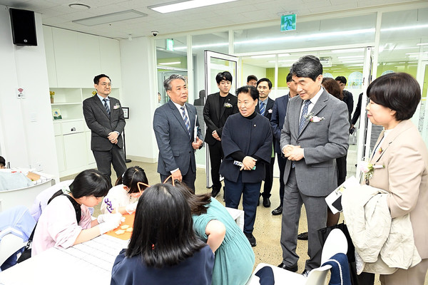 소래너나들이 프로그램 수업 참관 /사진제공=시흥시