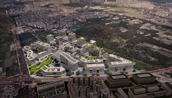 탑동지구 도시개발사업 조감도 /자료제공=수원시