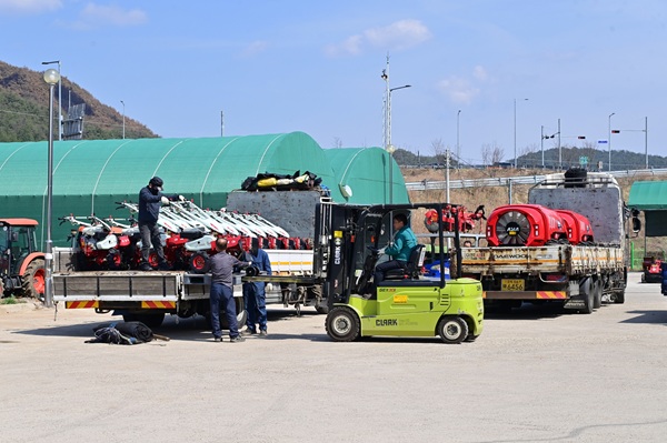 농기계임대사업소 참고자료  /사진제공=청송군