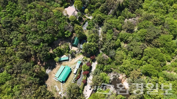 부산 금정구 남문로57 역시 영업신고증 없이 음식 판매 중이었다. /사진=이왕용 기자 