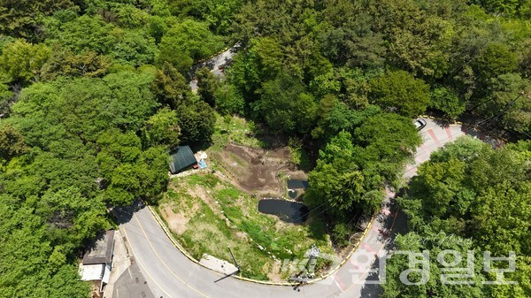 드론 촬영한 2025년 부산 금정구 장전동 2 지역 /사진=이왕용 기자 