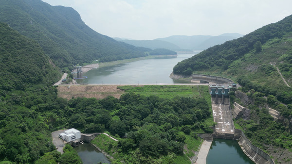 보령댐 전경 /사진제공=충청남도