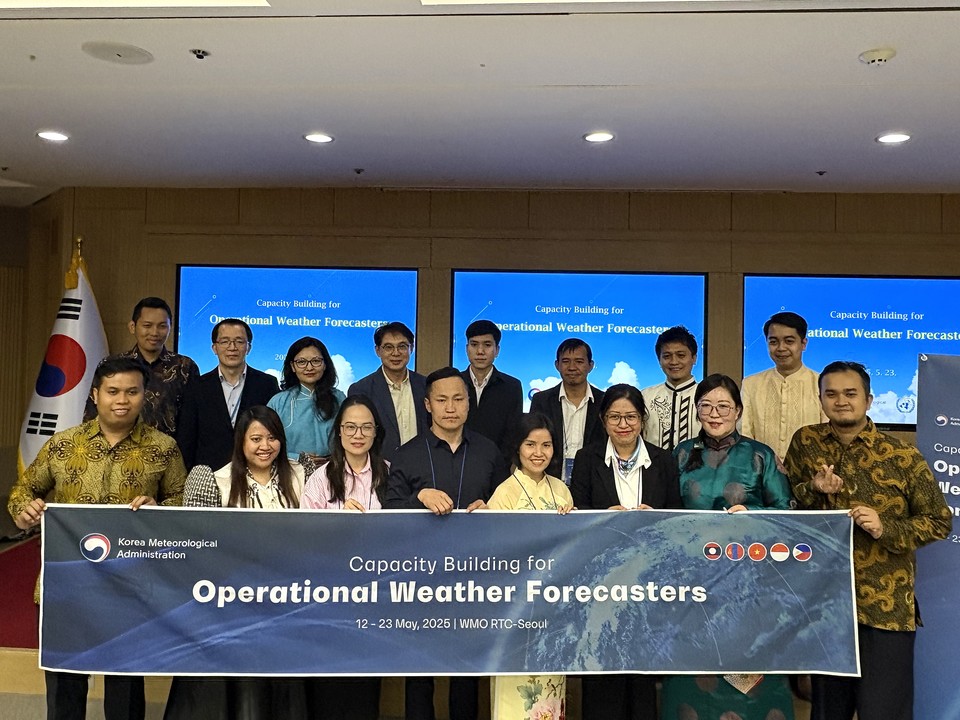 외국인 예보관 과정 수료식 /사진제공=기상청