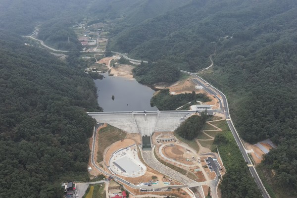 원주천 홍수 조절댐 /사진제공=환경부