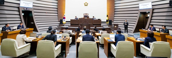 광주시의회, 제317회 제1차 정례회 개회 /사진제공=광주시의회