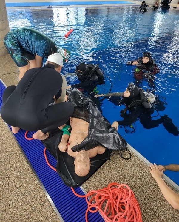 수원남부소방서, 하계 수난사고 대비 훈련 실시 /사진제공=수원남부소방서