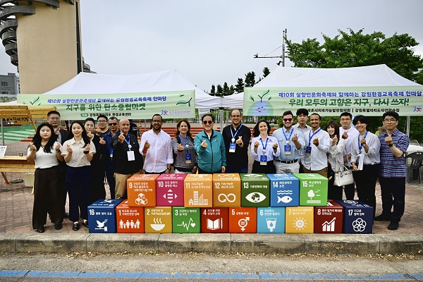 속초시를 방문한 도미니카공화국 대표단  /사진제공=속초시