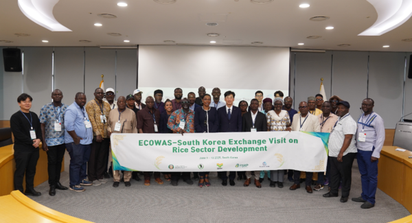 세계은행-서아프리카 경제공동체(WB-ECOWAS) 한국 쌀 연수 프로그램 /사진제공=한국농어촌공사