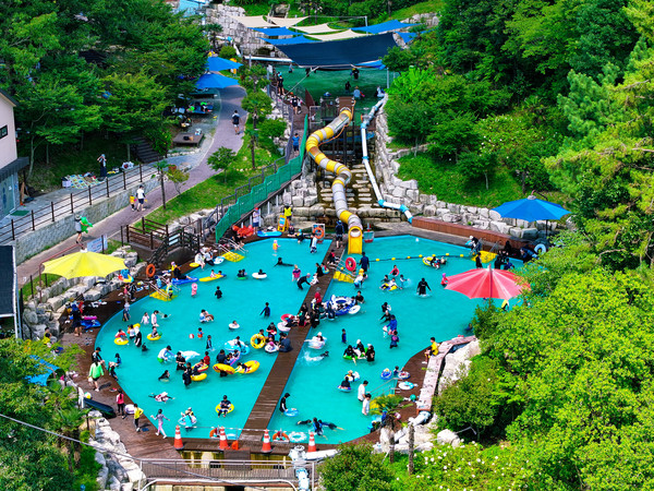 물놀이장 V랜드 /사진제공=강진군