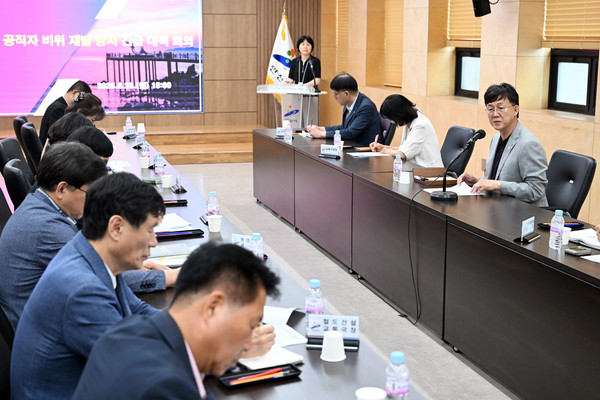 이민근 안산시장 주재 공직자 비위 의혹 재발 방지 긴급 대책회의  /사진제공=안산시