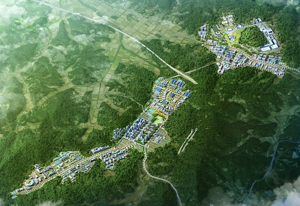 10월 준공 앞둔 국제과학비즈니스벨트 전체 사진  /사진제공=대전시