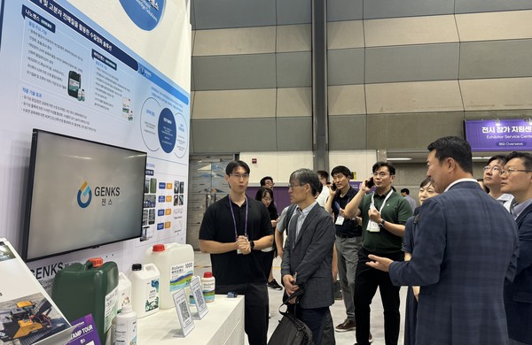 넥스트라이즈 2025에 마련된 한국수자원공사 부스 /사진제공=한국수자원공사