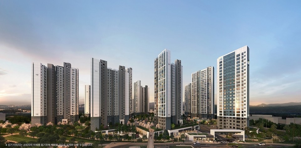 신분평 더웨이시티 제일풍경채 투시도 /자료제공=HMG그룹