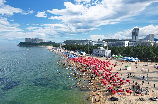 전국 인기 해변 27선 선정, 목적지 검색 도내 2위  /사진제공=속초시