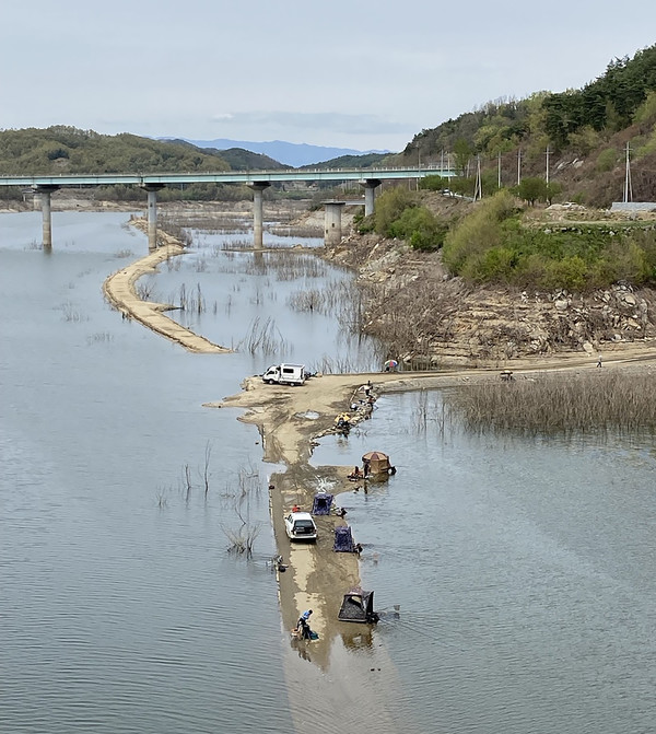 영주시가 7월 1일부터 영주댐 저수구역 전역을 낚시 금지 구역으로 지정했다. /사진제공=영주시