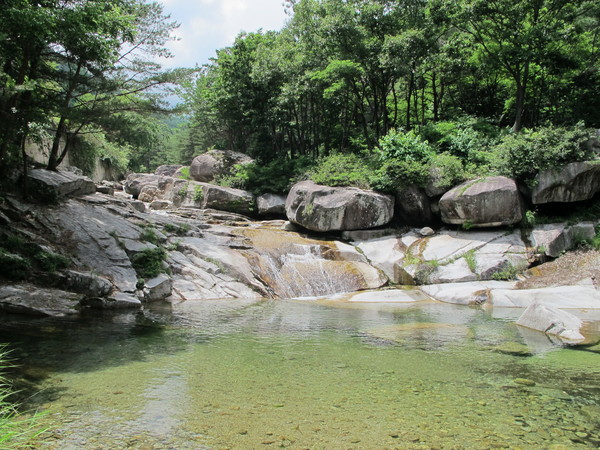 금원산자연휴양림 선녀담 /사진제공=산림청