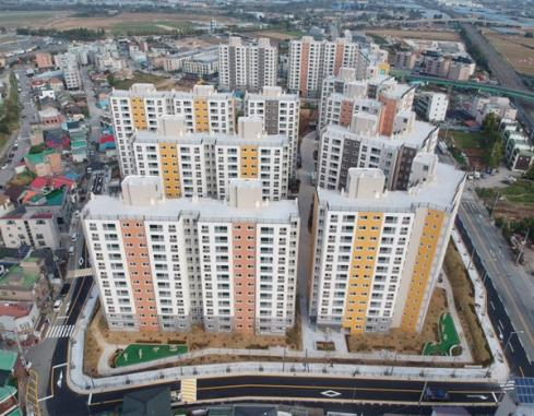 송탄역 서희스타힐스 아파트 전경 /사진제공=평택시