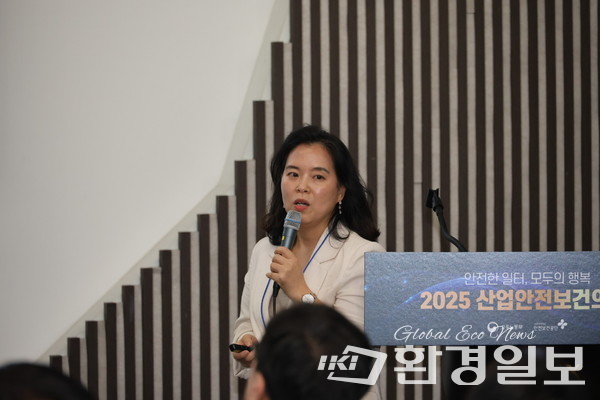 박상희 대표는 대기업과 협력을 통한 공동 플랫폼 구축이 중소기업 안전 강화를 위한 해법이라고 강조했다. /사진=박준영 기자