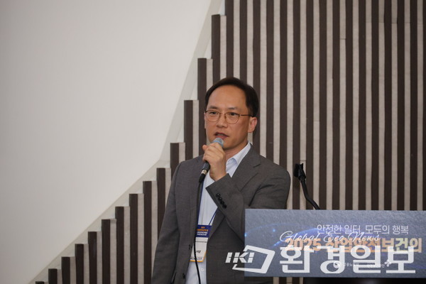 나석준 대표는 VR 기반 몰입형 훈련이 현장 대응 능력과 위험 인지 개선에 효과적이라고 강조했다. /사진=박준영 기자