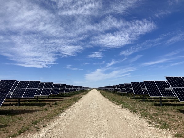 미국 텍사스 주 콘초밸리 태양광 /사진제공=한국중부발전